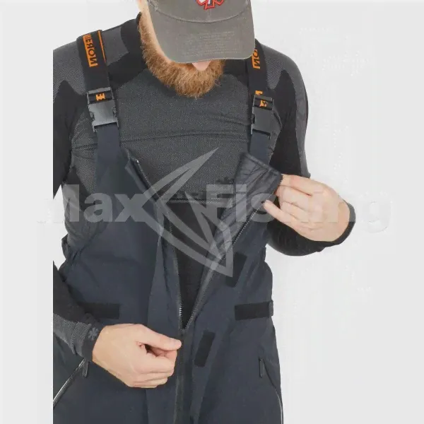 Полукомбинезон Norfin Rebel Pro Pants M-L Gray-1