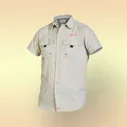 Рубашка Norfin FOCUS SHORT SLEEVES GRAY 05 р.XXL