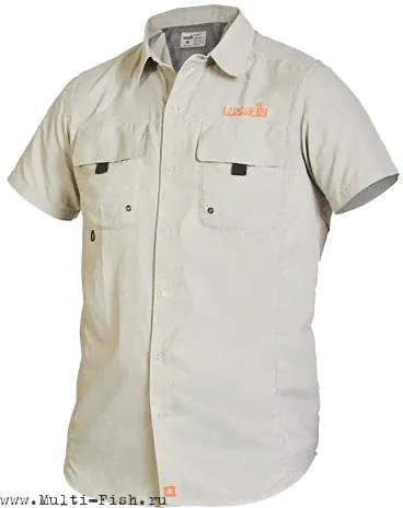 Рубашка Norfin FOCUS SHORT SLEEVES GRAY 06 р.XXXL-0