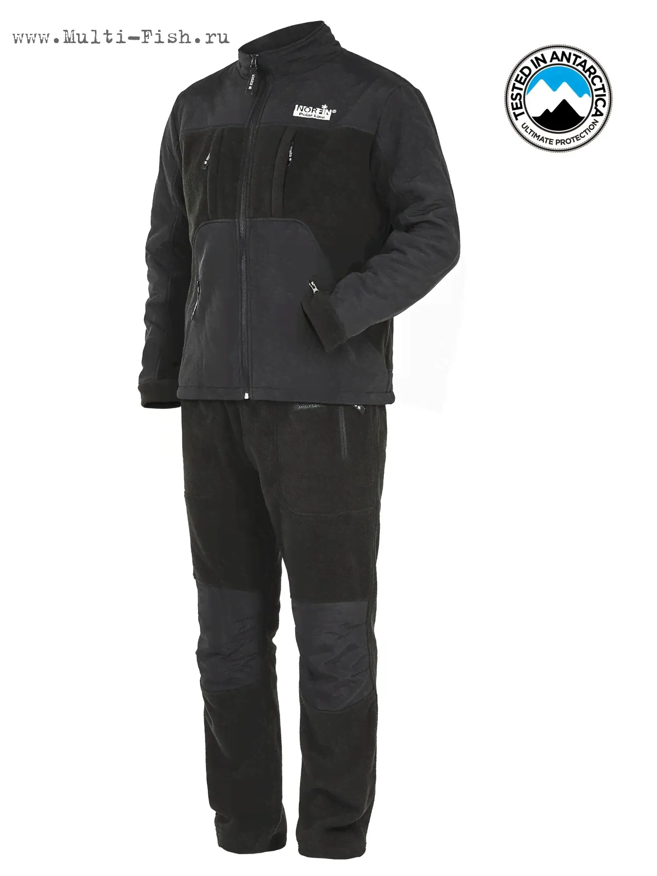 Костюм флисовый Norfin POLAR LINE 2 GRAY 05 р.XXL