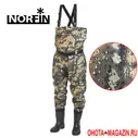 Камуфляжные забродни для охоты и рыбалки NORFIN Rapid (вейдерсы)