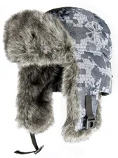 Шапка-ушанка Norfin Explorer Camo Хаки