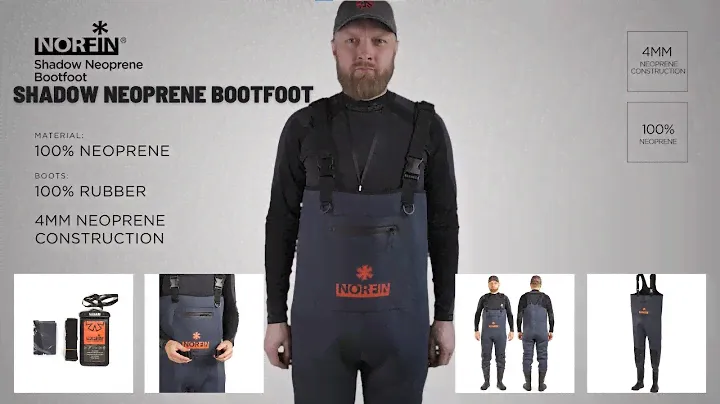 NEW! Norfin Shadow Neoprene Bootfoot brienambikses