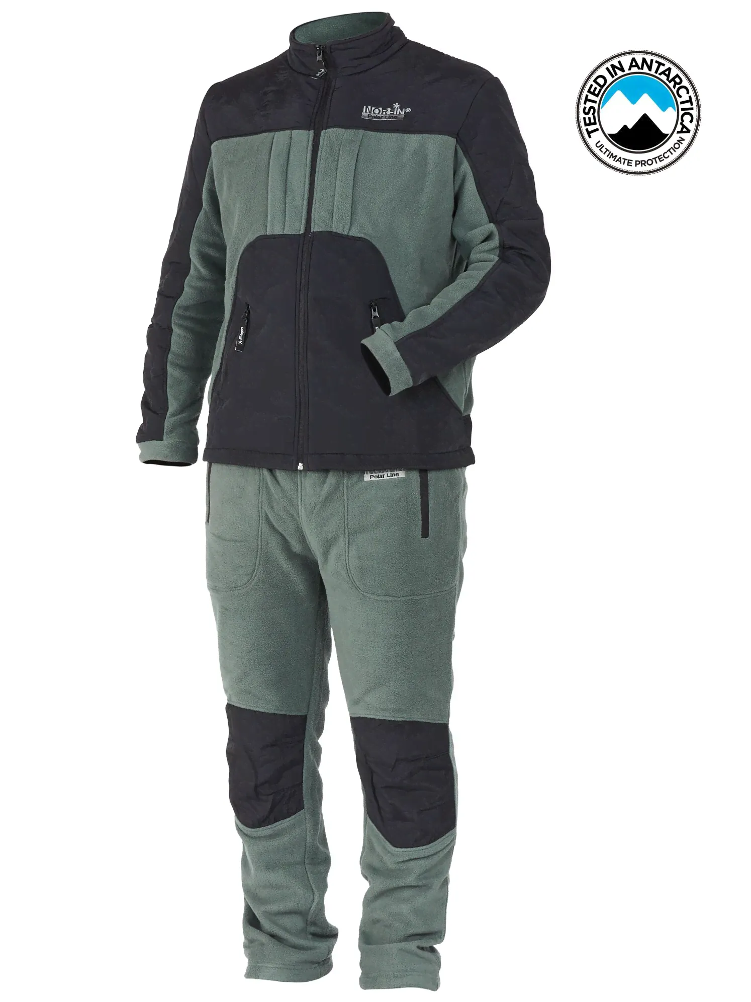 Костюм флисовый Norfin POLAR LINE 2 GRAY 02 р.M-1