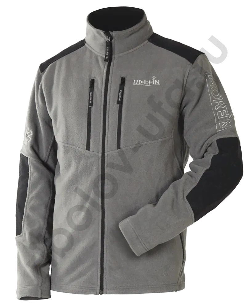 Куртка флис. Norfin Glacier Gray р.XL