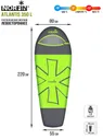 Мешок-кокон спальный Norfin ATLANTIS 350