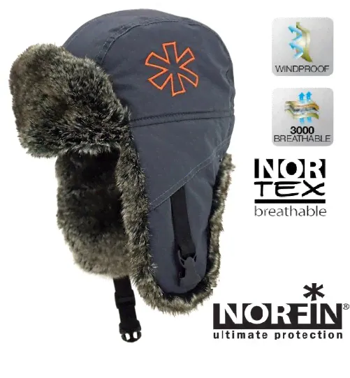 Шапка-ушанка Norfin DISCOVERY p.L-0