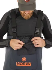 Полукомбинезон забродный Norfin SHADOW NEOPRENE BOOTFOOT (с сапогами)