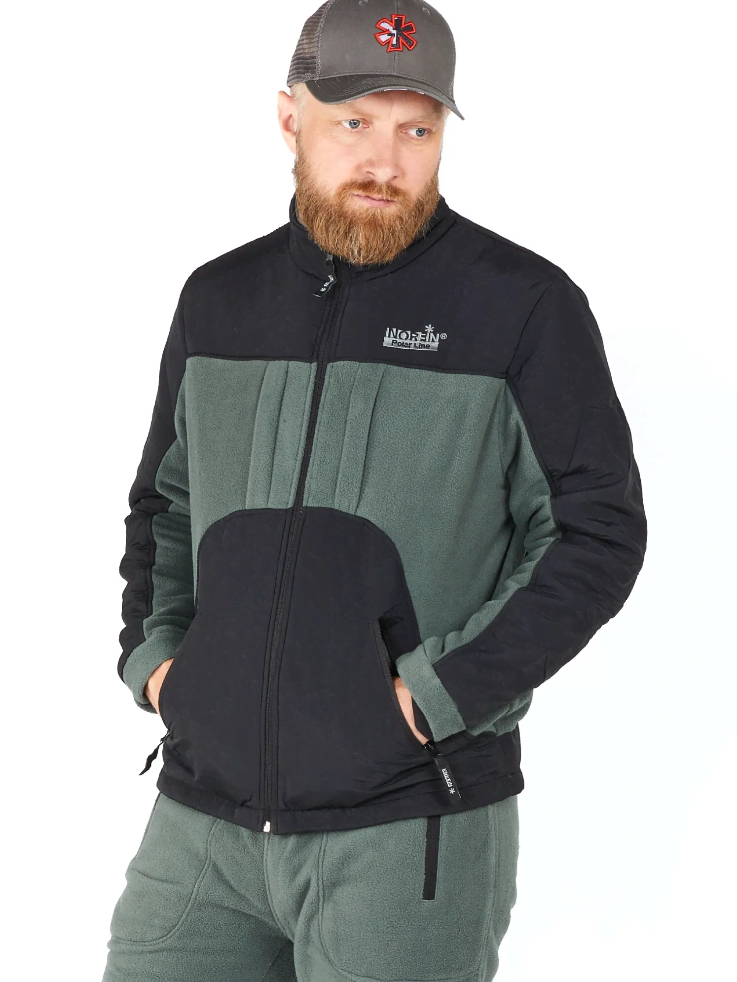 Костюм флисовый Norfin POLAR LINE 2 GRAY 02 р.M-3