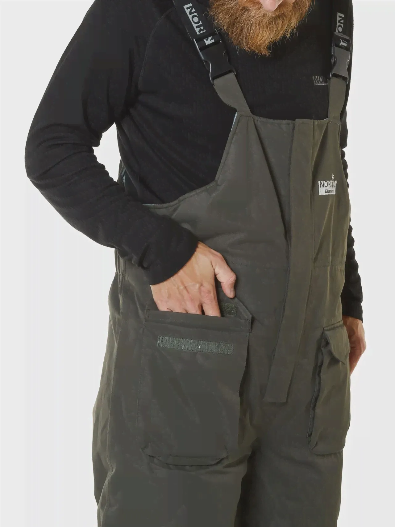 Костюм зим. Norfin ELEMENT GRAY 01 р.S-4