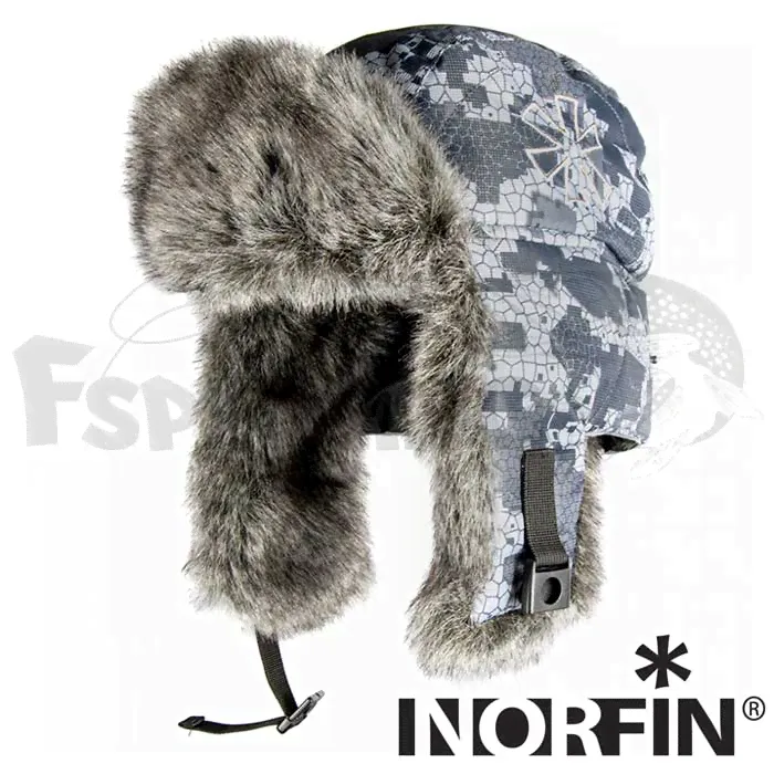 Шапка-ушанка Norfin Explorer Camo L-0