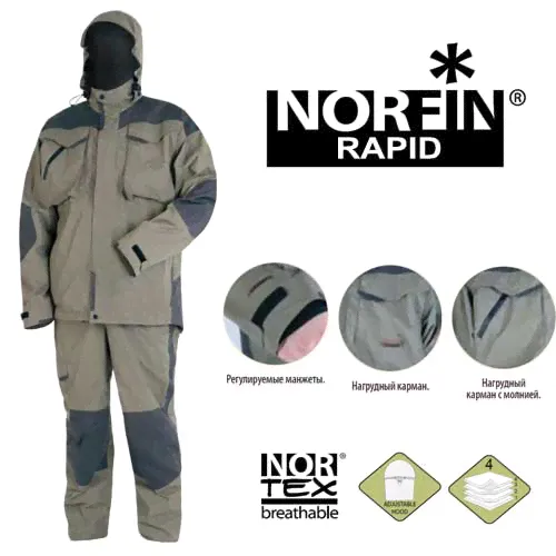Костюм демисезонный Norfin RAPID 04 р.XL-0