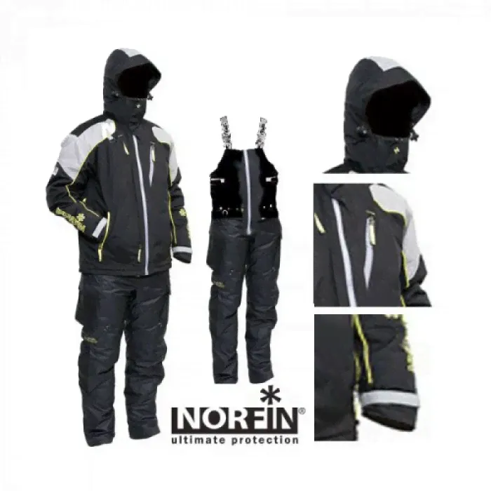 Костюм демисезонный Norfin VERITY чёрн. (S)