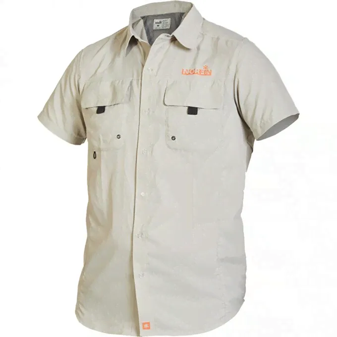 Рубашка NORFIN FOCUS SHORT SLEEVES GRAY 05 р.XXL 656005-XXL-0