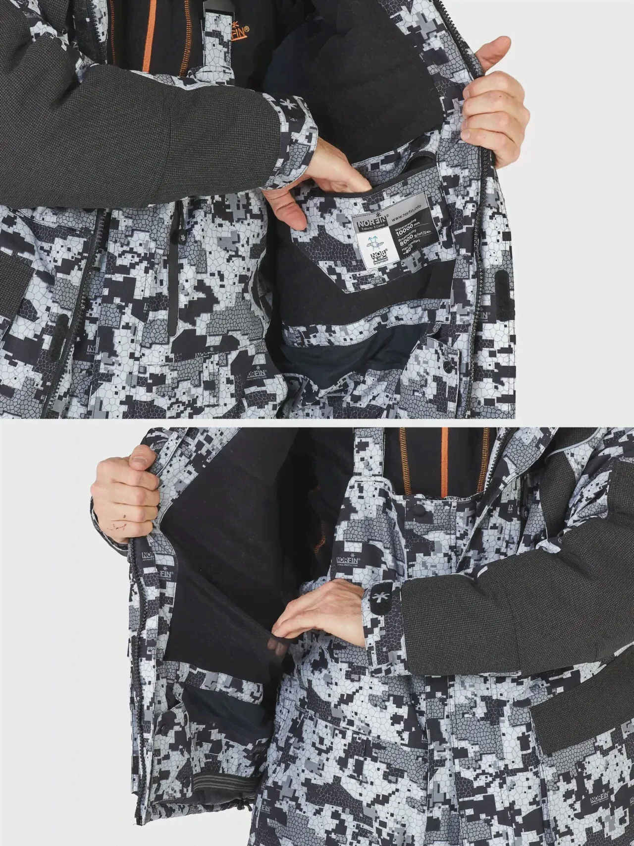 Костюм зим. Norfin EXPLORER 2 CAMO 02 р.M-3