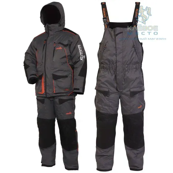 Зимний костюм для рыбалки Norfin Discovery -35C XXL Gray