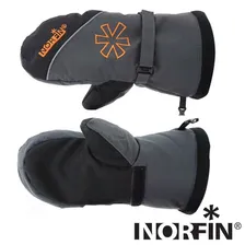 Варежки Norfin Discovery L #серый/черный