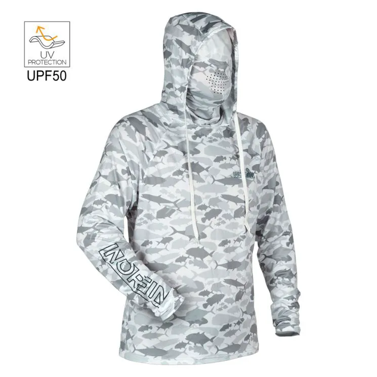 Футболка с капюшоном Norfin Sun Pro Barracuda Hoodie размер XL