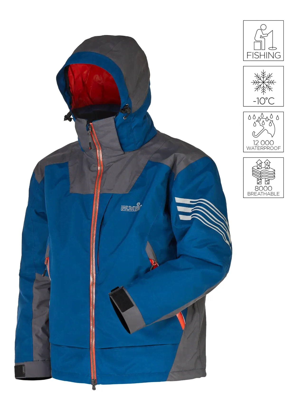 Куртка демисезон. Norfin VERITY PRO BL р.XL