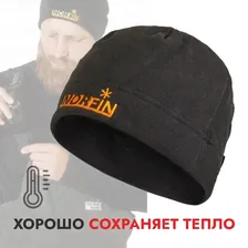 Шапка Norfin 83 BL, полиэстер, черный, размер M