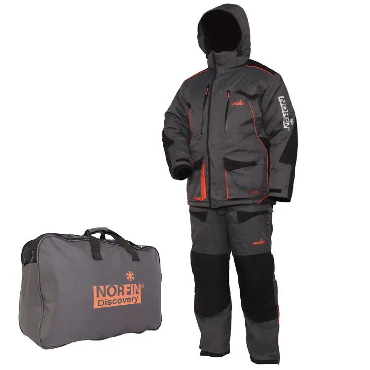 Зимний рыболовный костюм NORFIN Discovery Gray-3