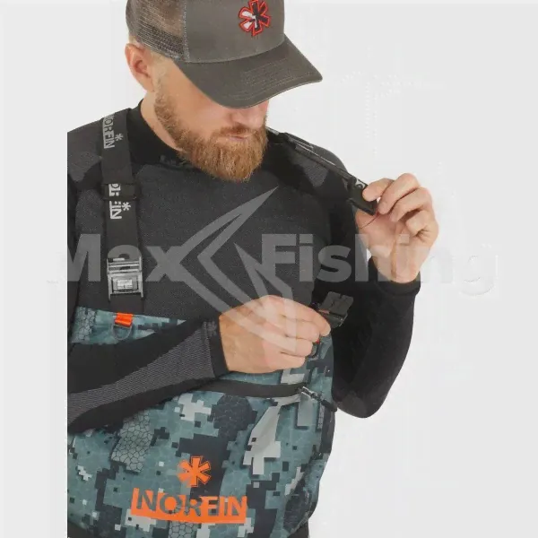 Полукомбинезон забродный Norfin Pilot Bootfoot р. 44-L Camo-2