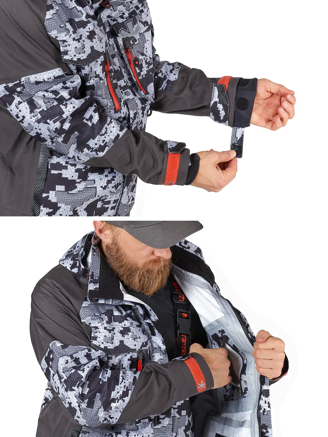 Костюм демисезонный Norfin PRO DRY 3 CAMO р.XL-3