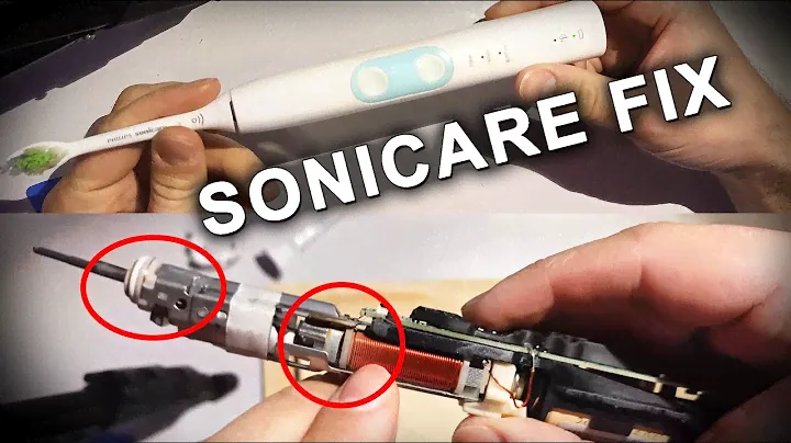 Philips Sonicare repair: Loud rattling noise, Head loose