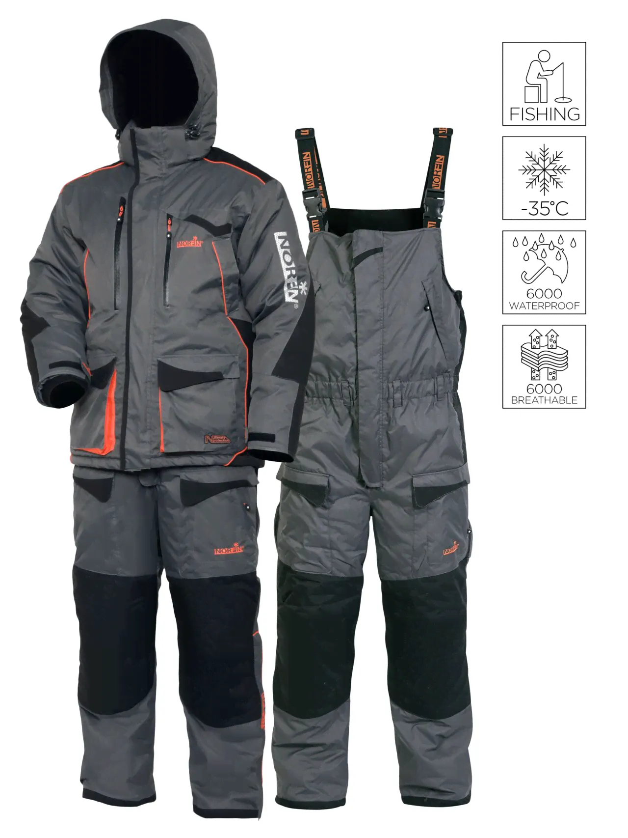 Kостюм зимний Norfin DISCOVERY GRAY 03 р.L-3