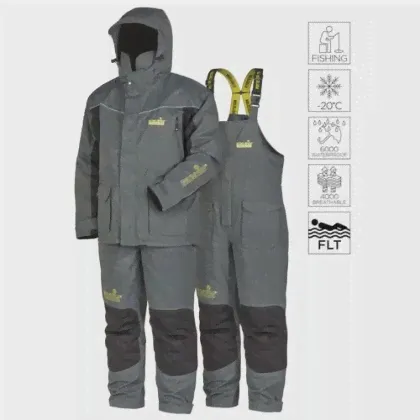 Костюм плавающий зимний NORFIN ELEMENT FLT (XL / Серый)-0