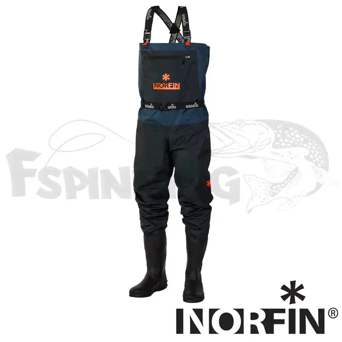 Вейдерсы Norfin Pilot Bootfoot с сапогами p.L-44