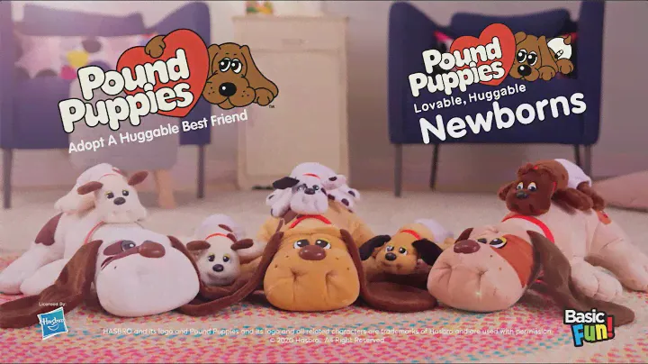 POUND PUPPIES - Lovable, Huggable Fun!