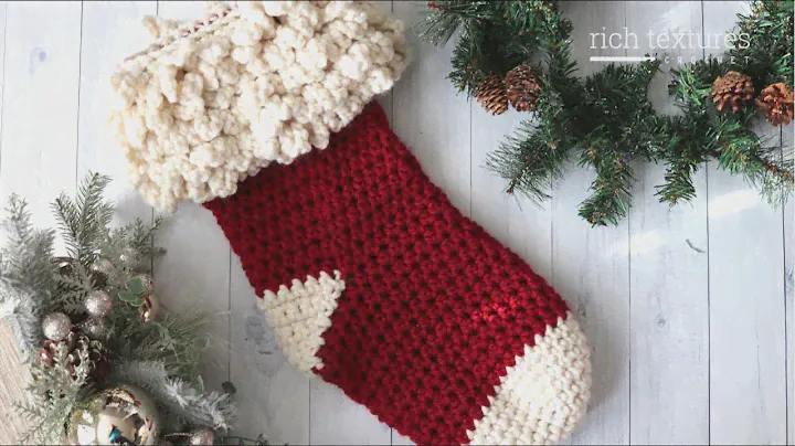Simply Christmas Stocking Crochet Pattern