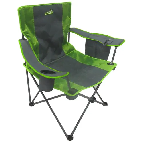 Кресло NORFIN Inkoo Comfort NF зеленый/серый серый, зеленый