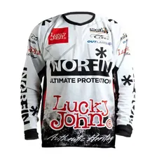 Футболка Norfin and Lucky John белая 05 XXL