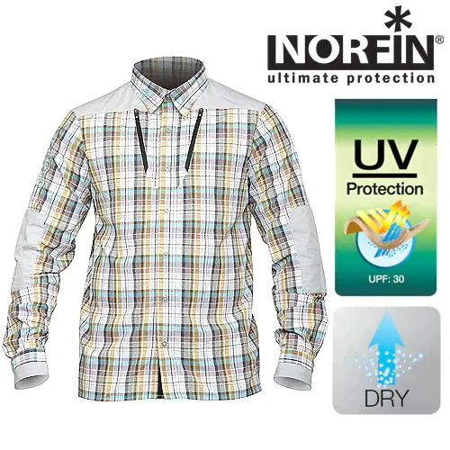 Рубашка Norfin Summer Long Sleeves 01 Р.s