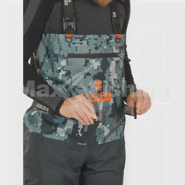 Полукомбинезон забродный Norfin Pilot Bootfoot р. 44-L Camo-1