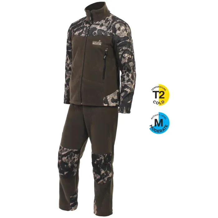 Костюм флис. Norfin BERINGS CAMO Green 01 р.S-0
