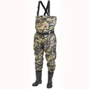 Полукомбинезон забродный Norfin Rapid Camo тк. ПВХ/нейлон Хаки