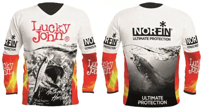 Кофта Lucky John & Norfin Fire-0
