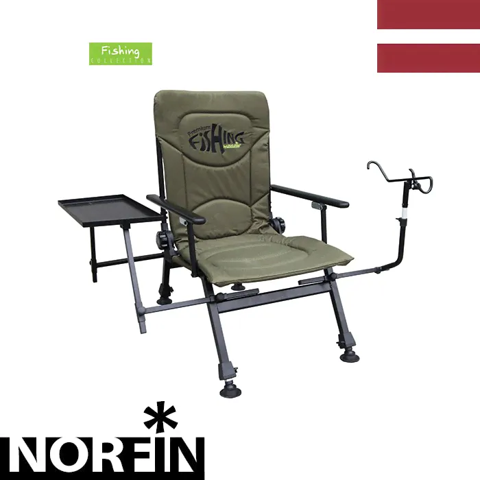 Рыболовное кресло со столиком и держателем удилища NORFIN Windsor-1