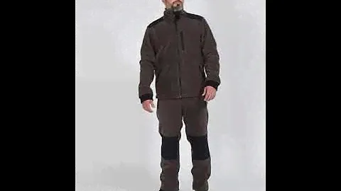 Флисовый костюм KATRAN Брукс серый