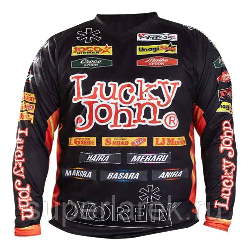 Лонгслив Norfin Lucky John, черный, XL INT, Lucky John-0