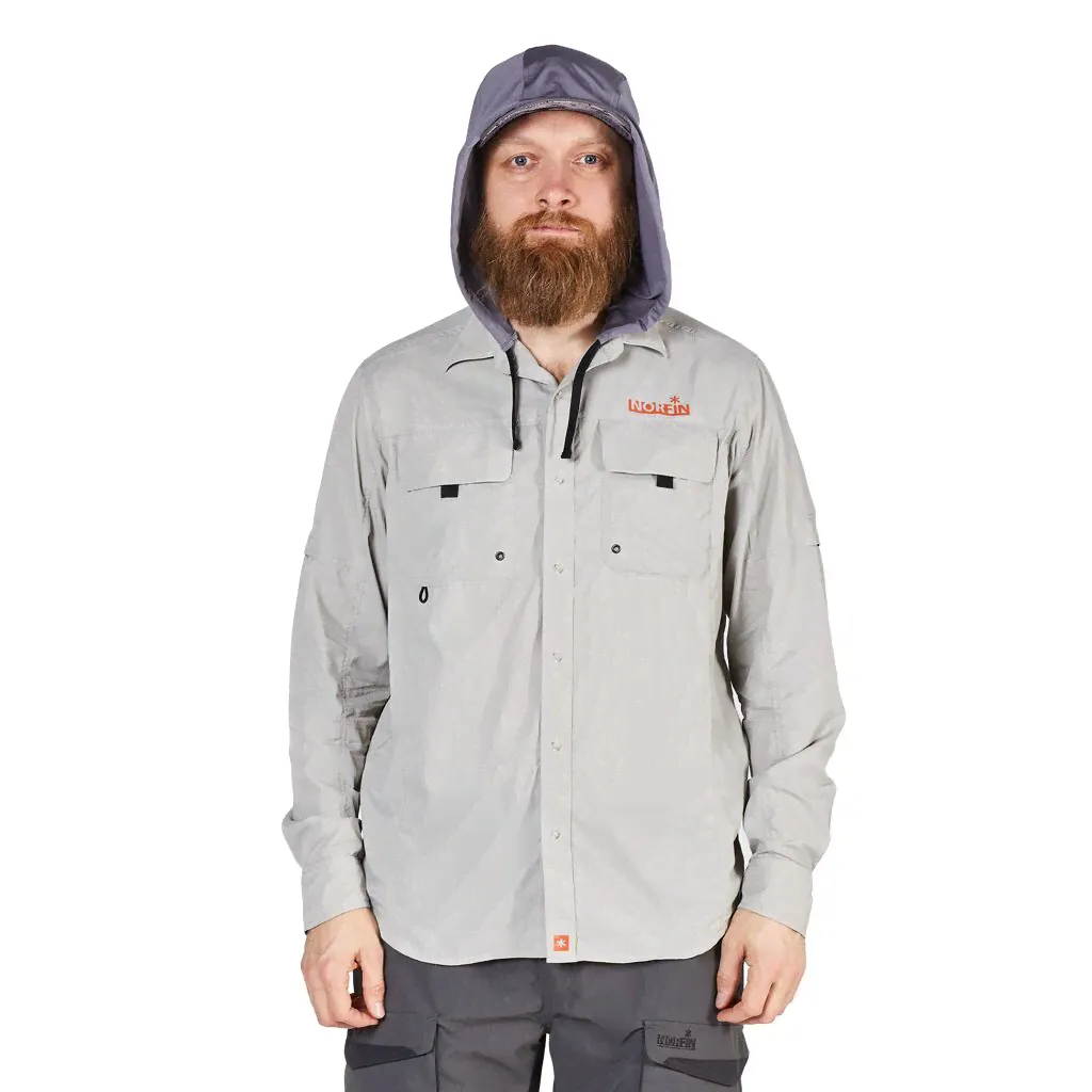 Рубашка NORFIN FOCUS HOOD 03 р.L 657003-L-0