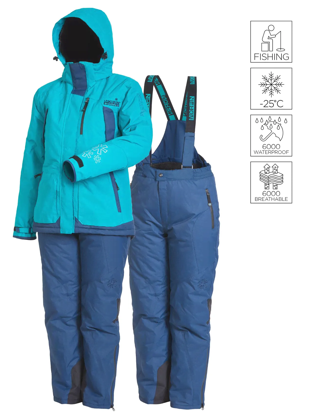 Костюм зим. Norfin Women SNOWFLAKE 2 00 р.XS-0